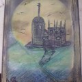 Gothic Midnight Castle –&nbsp;11×14